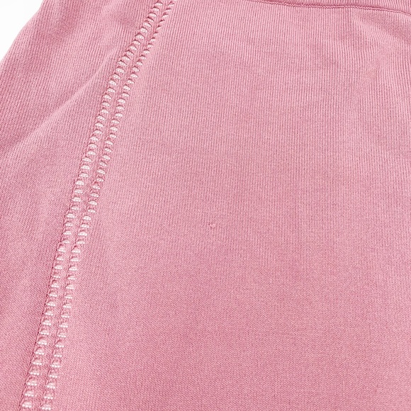 NBD x The Naven Twins Diamond Skirt Mauve Pink Knit Stretch Mini Size Small - Picture 8 of 14
